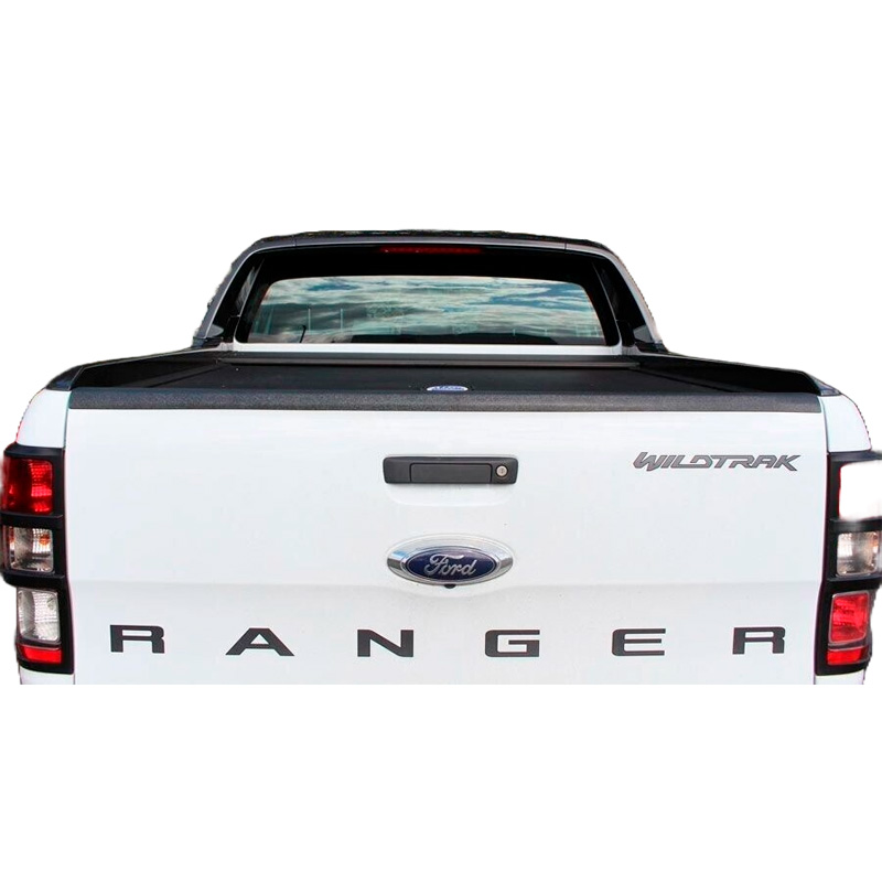 Achterklepafdeklijst  Ford Ranger T6/T7/T8 2012-2022 - Matzwart
