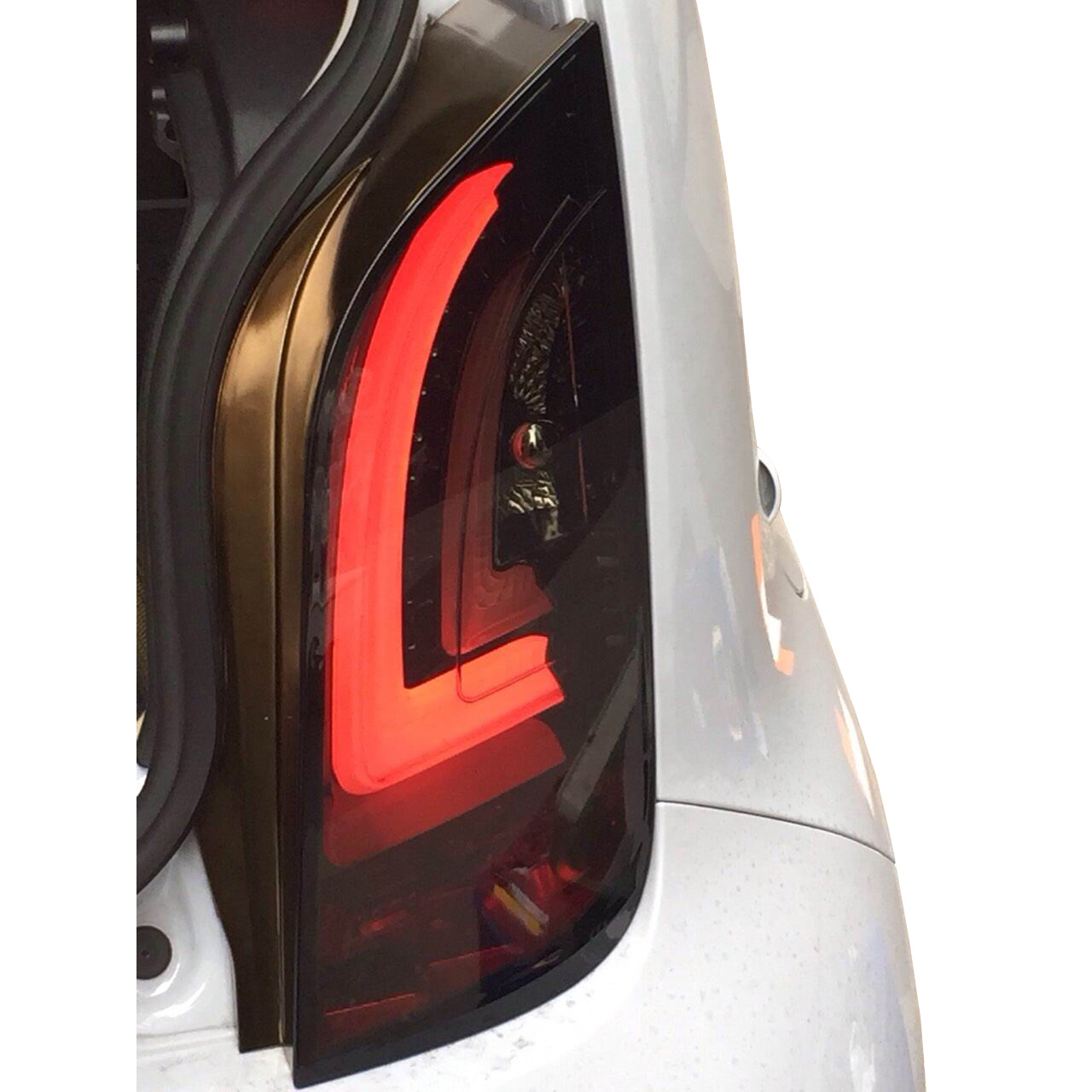 Set LED Achterlichten  Seat Mii 2011- - Zwart/Rookgrijs/Goud