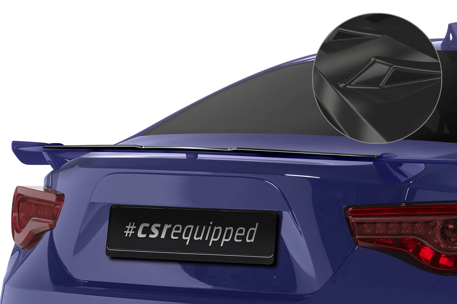Achterspoiler Subaru BRZ (Facelift) glans zwart 2017–2020