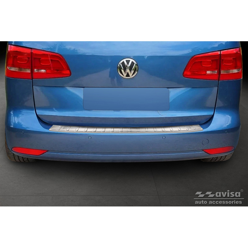 RVS Achterbumperprotector VW Touran III GP2 10-