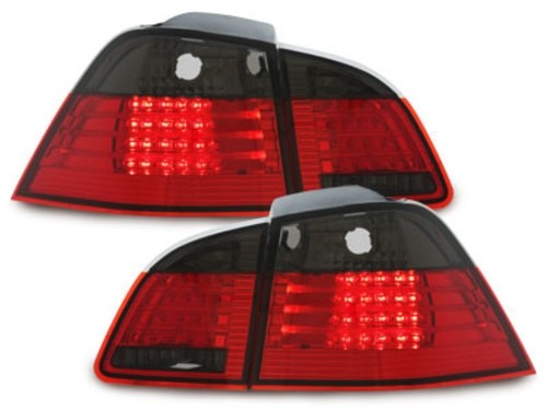 Taillights LED BMW E61 Touring red/smoke