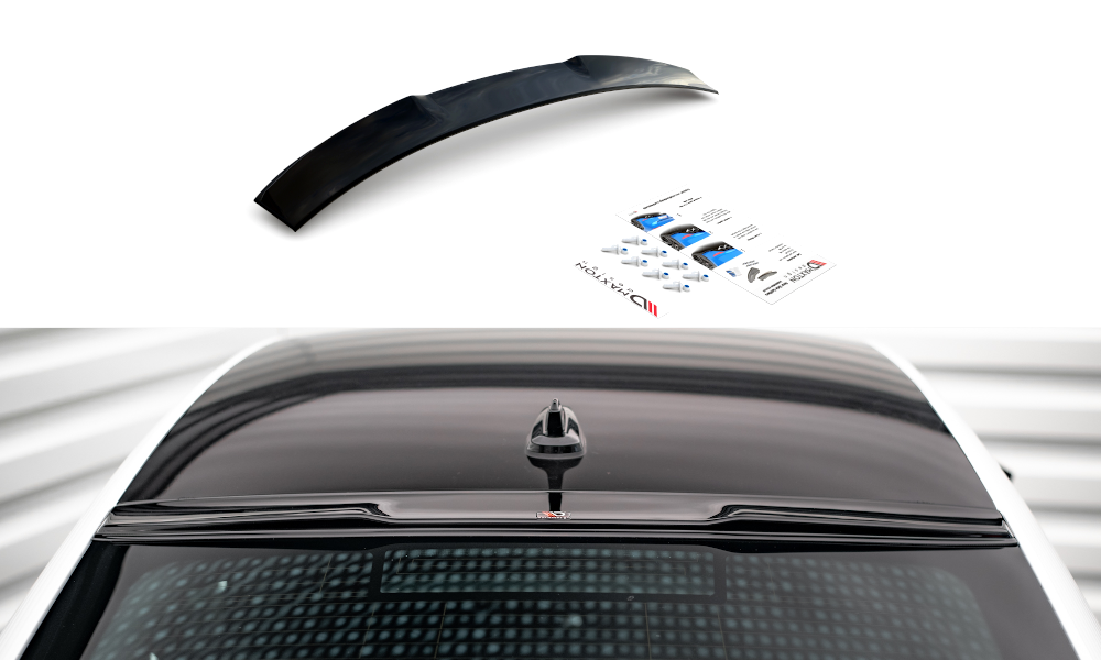 Dakspoiler Maxton Skoda Octavia Mk4 Glans Zwart
