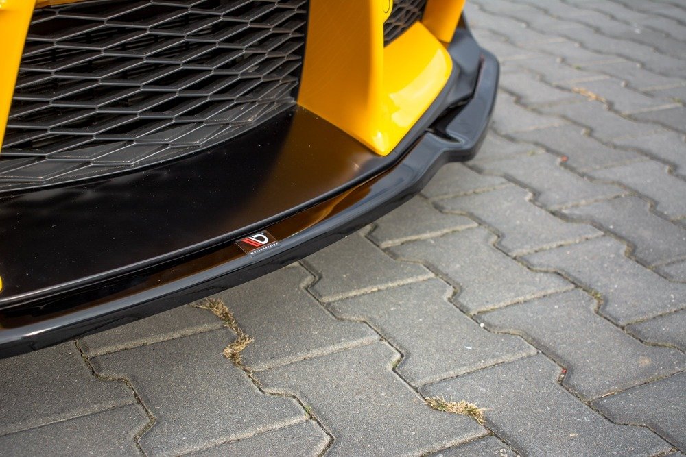 Voorspoiler V.2 Toyota Supra MK5 Maxton Glans Zwart