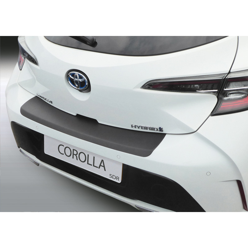 ABS Achterbumper beschermlijst  Toyota Corolla HB 5-deurs 2019- Zwart