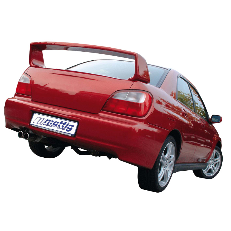 Achtervleugel Subaru Impreza Sedan 10/00- Fighter 2 Mattig