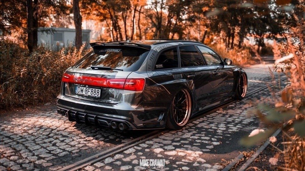 Wide Body Audi S6 C7 Avant + Set Splitters