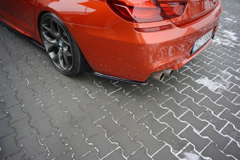 Achterzij Spoilers BMW M6 GRAN COUPÉ Glanzend Zwart