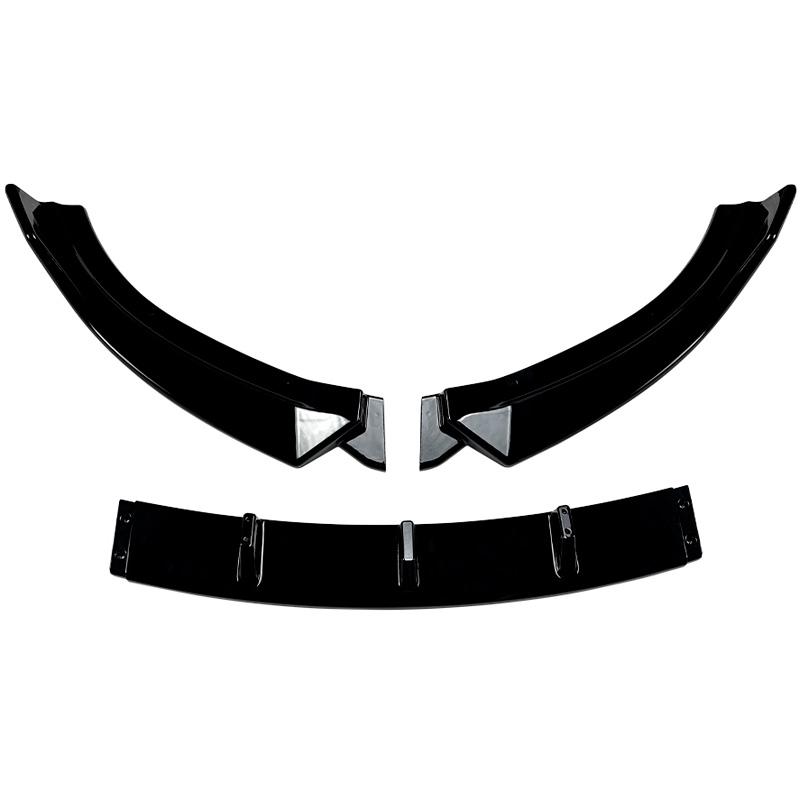 Voorspoilerlip  Mazda MX-5 (NC) Facelift 2009-2015 (Glanzend Zwart ABS)