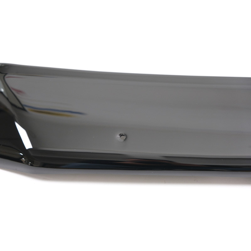 Motorkapbeschermer (steenslagcover)  Ford Transit Custom MK1 2012-2018 - Glanzend zwart
