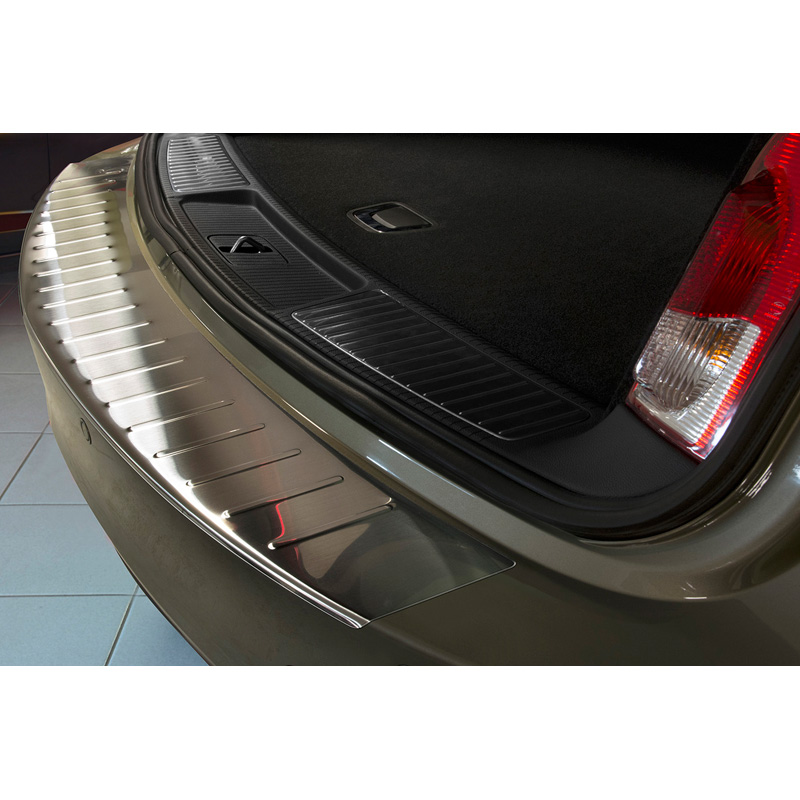 RVS Achterbumperprotector Opel Insignia Sportstourer 2008- 'Ribs