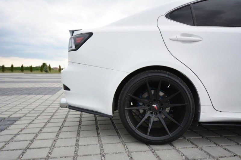 Achterzij Spoilers Lexus IS Mk2 Glanzend Zwart