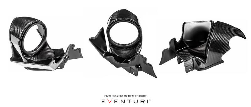 Eventuri V2 BMW F87 M2, F2X M135i, M235i, F3X 335i, 435i Carbon intake systeem
