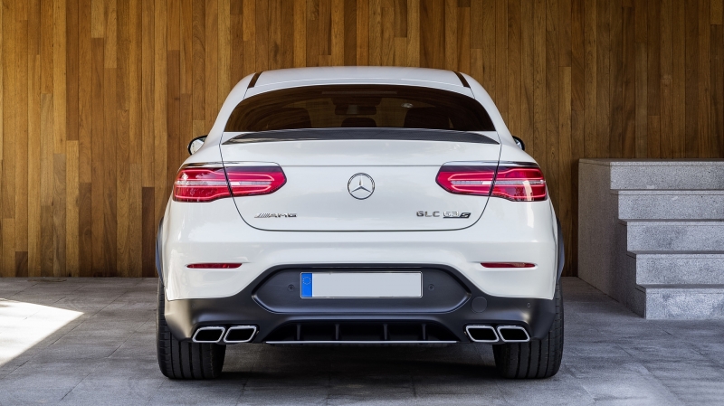 Diffusor Mercedes GLC C253 COUPE (2015-..) GLC63 Uitlaat sierstukken