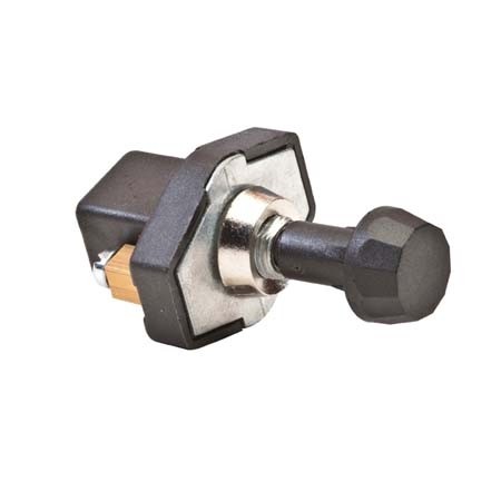 Schakelaar (zwarte knop)