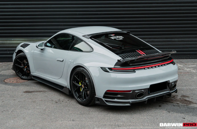 Porsche 911 992 Carrera/Targa S/4/4S BKSS Style Carbon Diffuser 2019-2021