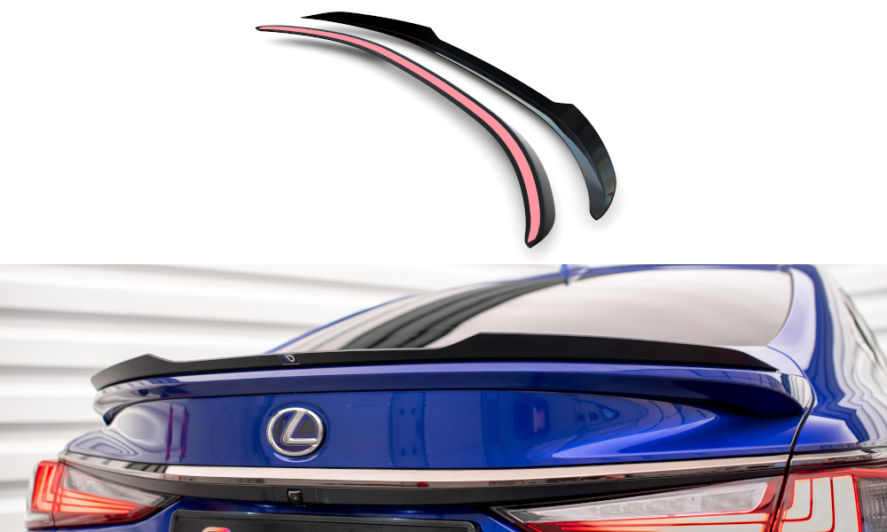Spoiler Lexus ES F Sport 2019 - Maxton Glans Zwart