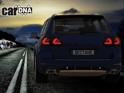 parte trasera VW Touareg 02-10 Car DNA LED rojo