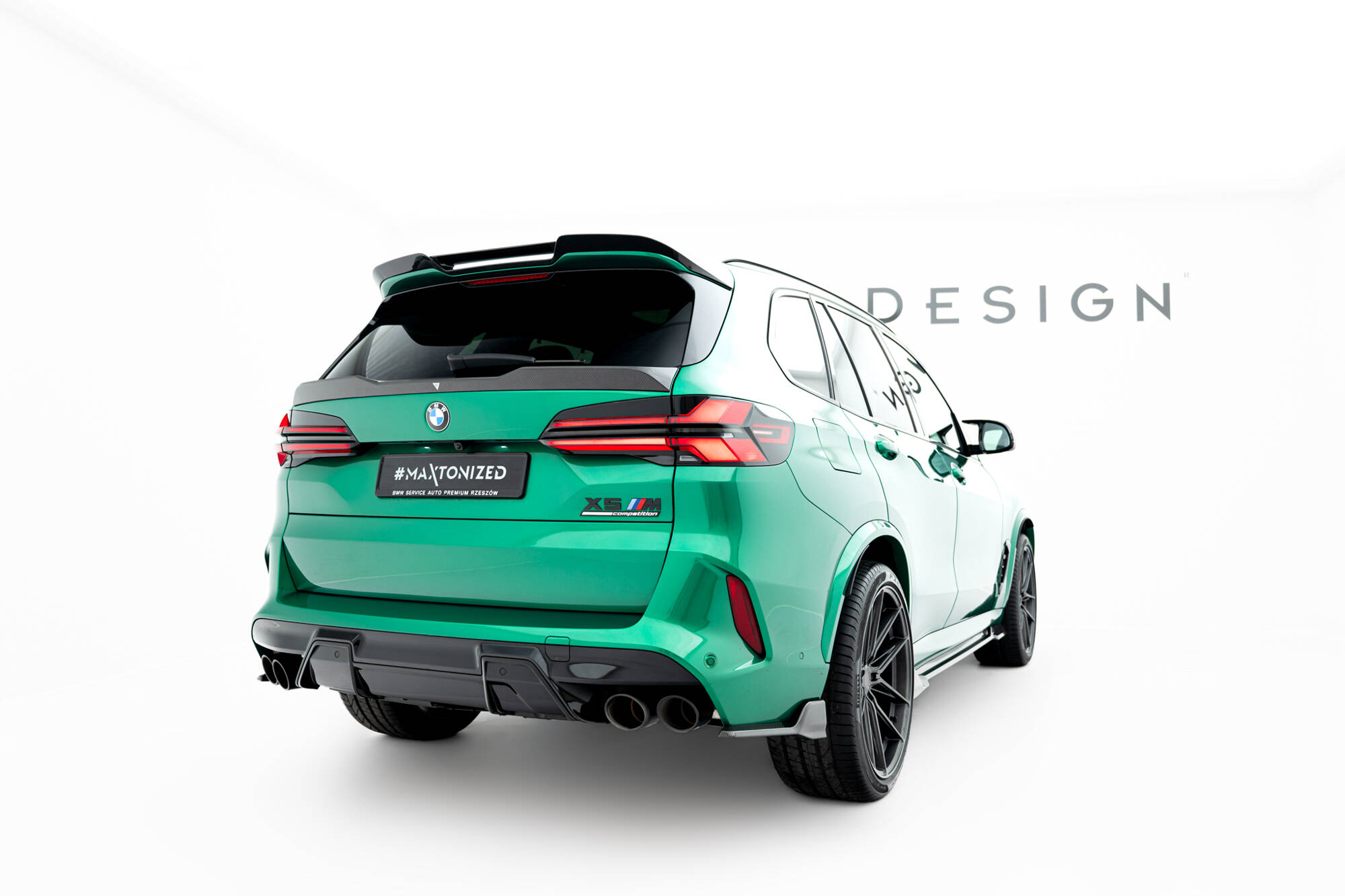 Carbon Fiber Achterklep spoiler BMW X5 M F95 Facelift Maxton