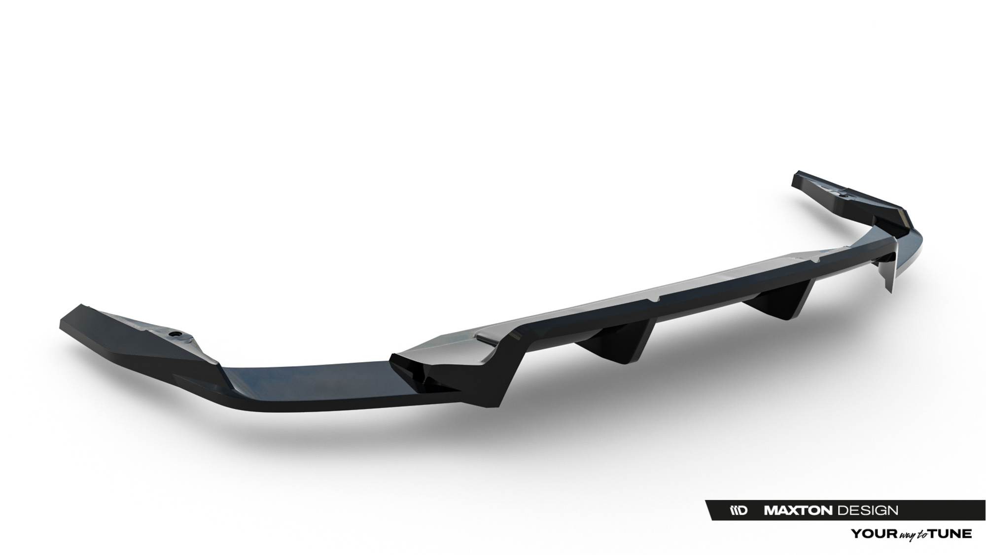 Diffuser Audi SQ7 19-23 Maxton Glanzend Zwart