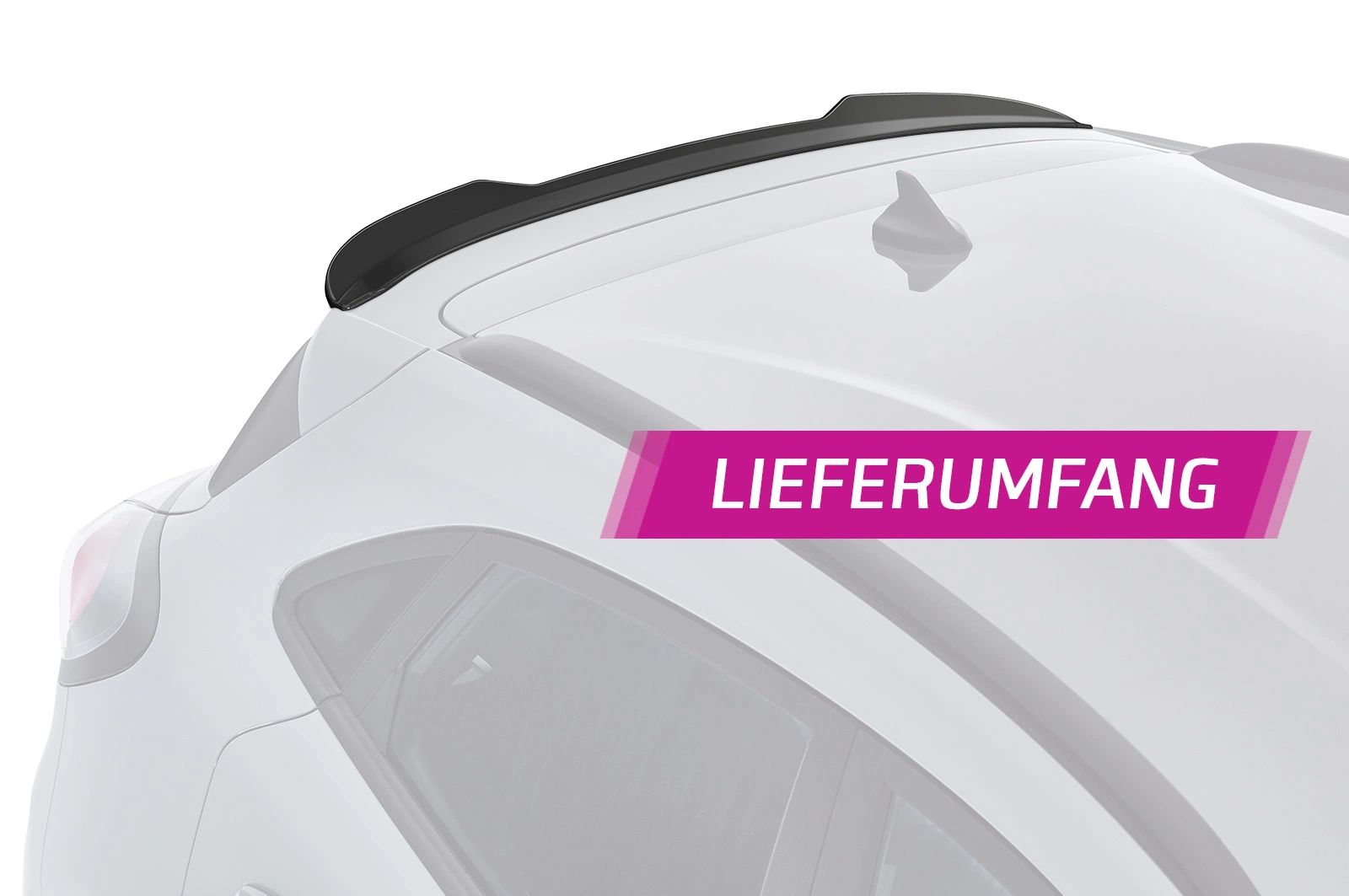 Achterspoiler Ford Puma 20 Glans Zwart – CSR Automotive