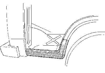 dorpel, links VW LT, 1975-1996