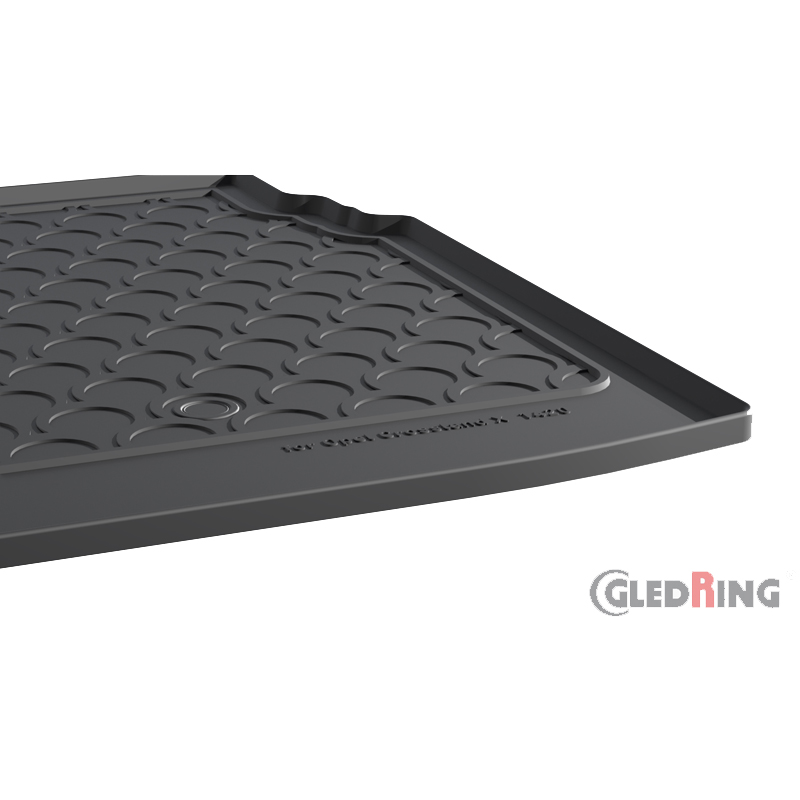 Rubbasol (Rubber) Kofferbakmat  Opel Crossland X 2017- (Hoge laadvloer)