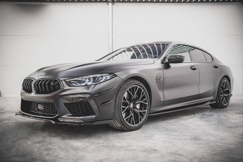 Sideskirts V.2 BMW M8 M850i Gran Coupe Maxton Glans Zwart