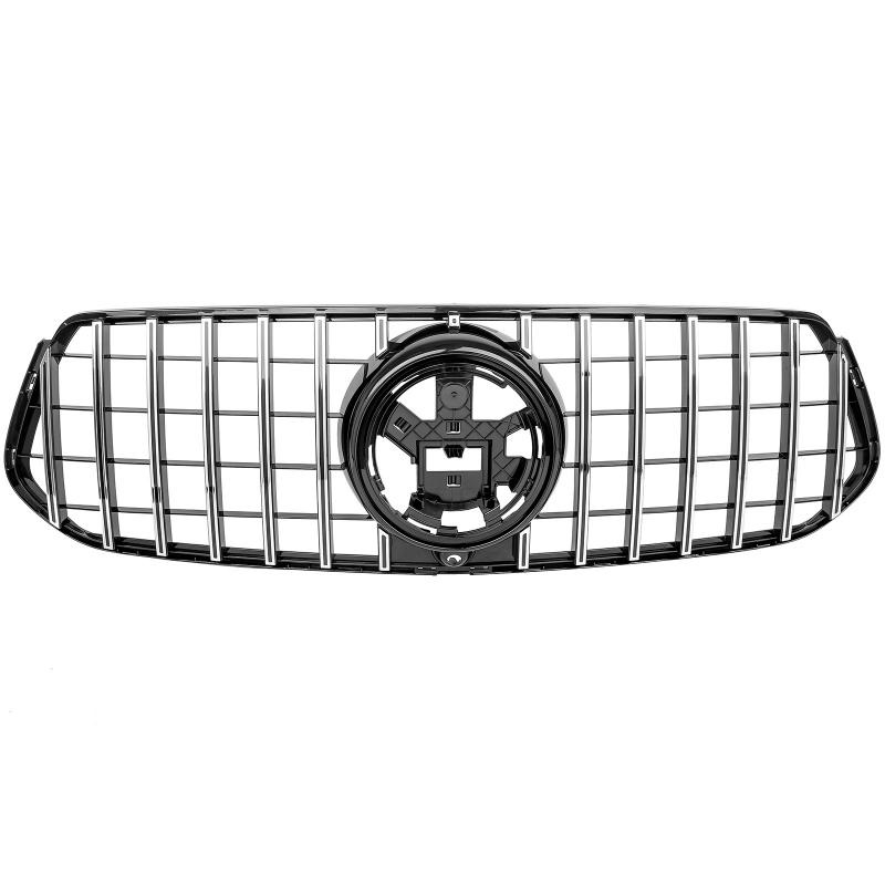 Grill Mercedes GLE W167 AMG / C167 Coupe 19-23 GT Look Glans Zwart / Chroom