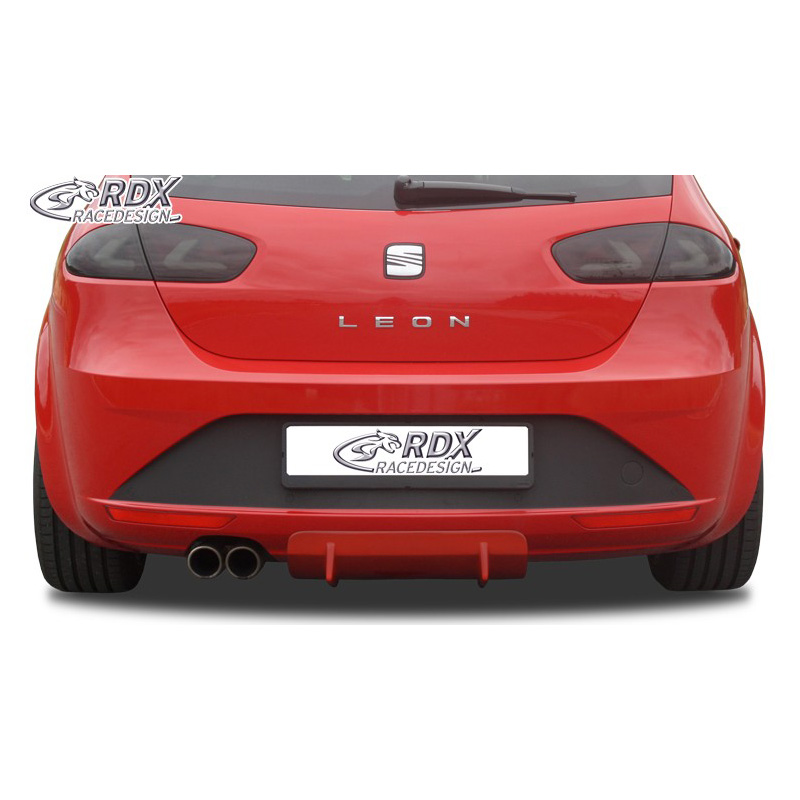 Achterskirt 'Diffusor U-Diff'  Seat Leon (1P) 2005-2012 (PU)