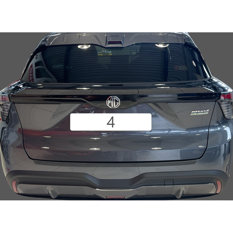 ABS Achterbumper beschermlijst  MG 4 (EV) 2022- Zwart