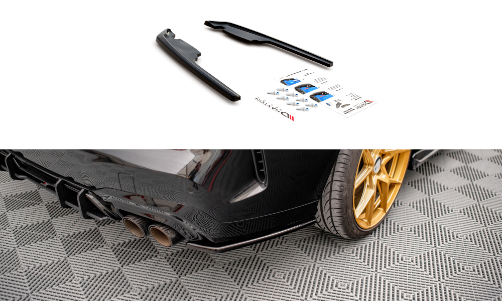Zijdiffuser BMW M235i F44 Gran Coupe Maxton Glans Zwart