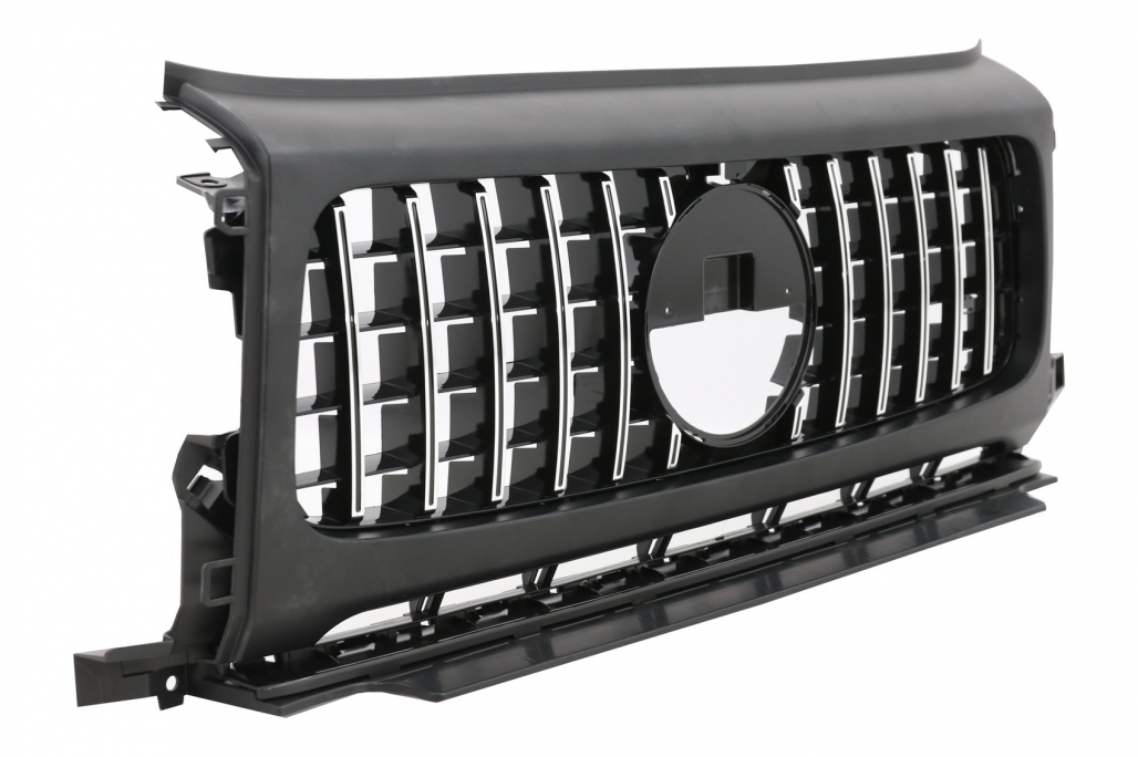 Mercedes G-Klasse W463 2018- G63 AMG Grill Chroom/Zwart