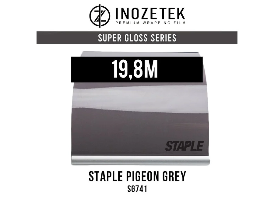Inozetek Super Gloss Staple Pigeon Gray - SG741 20m