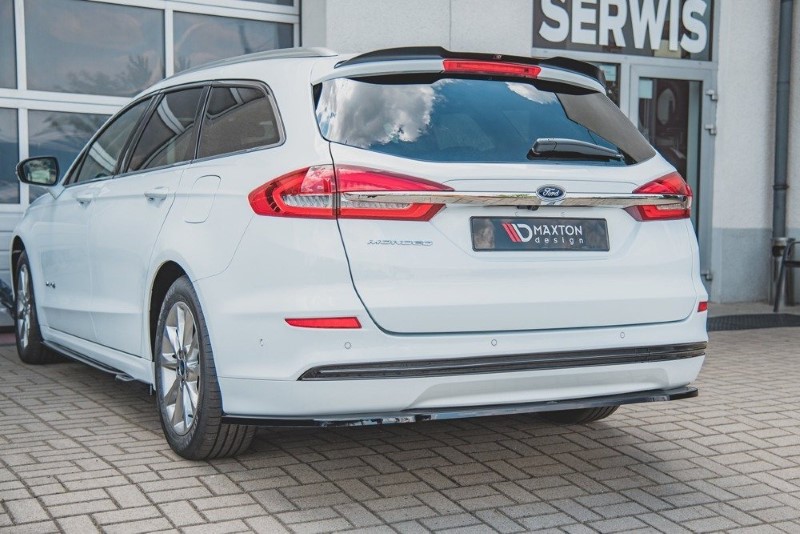 Spoilerkap Ford Mondeo Estate Mk5 Faceliftt Glanzend Zwart Maxton