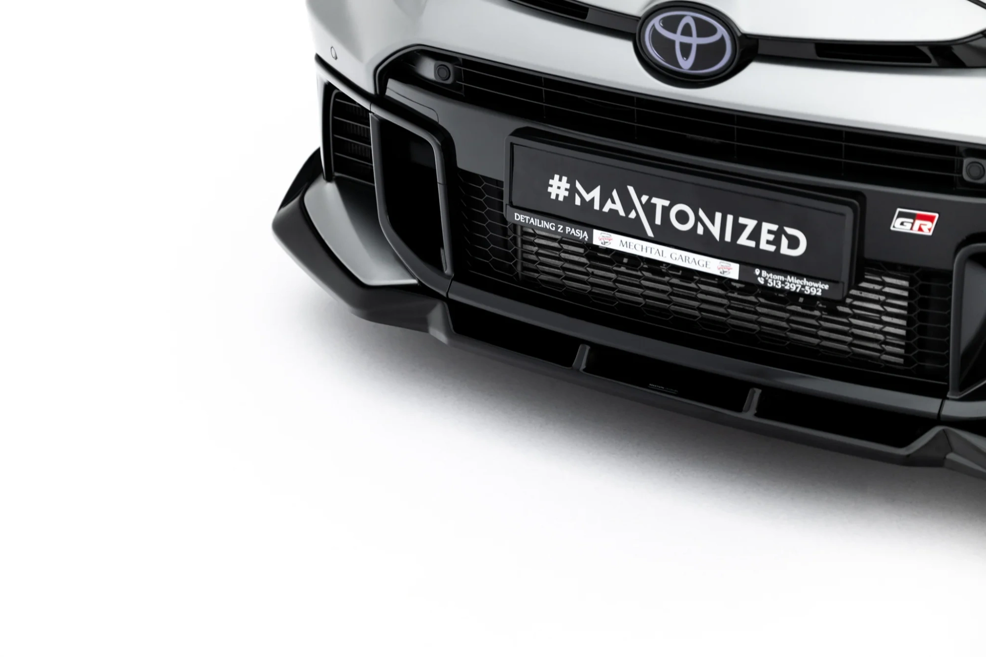 Voorspoiler V.2 Toyota GR Yaris Mk4 Facelift – Maxton Front Splitter