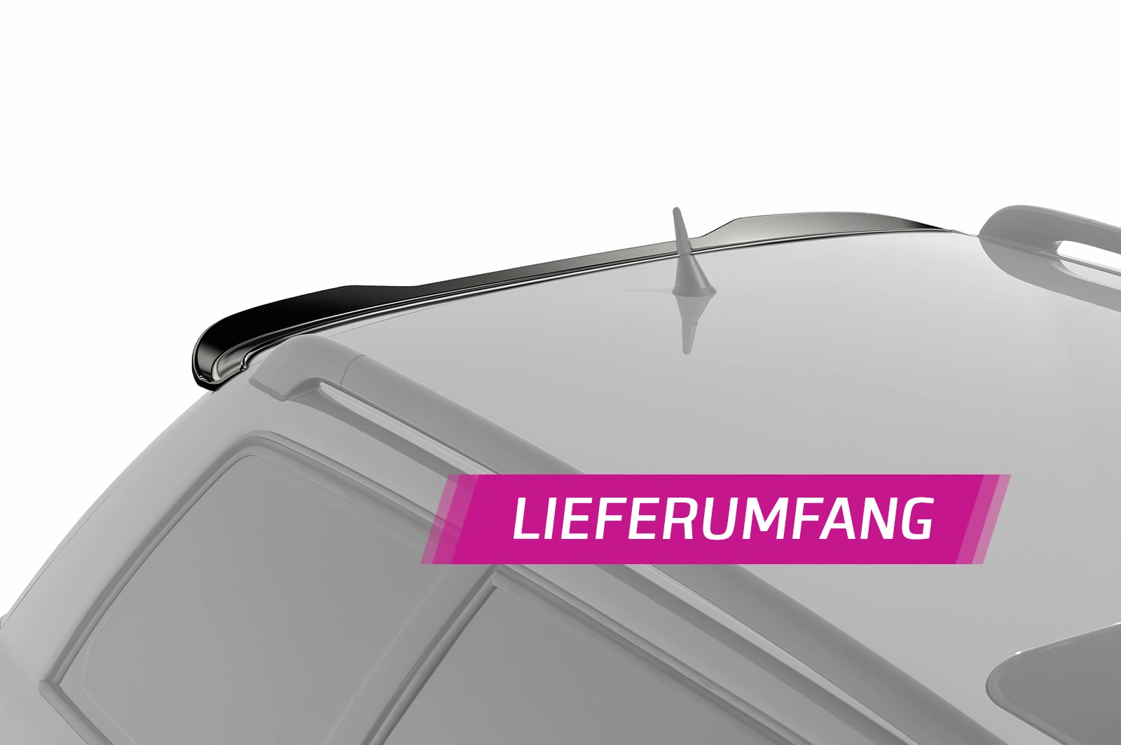 Achterspoiler Audi A4 B5 (Typ 8D5) Avant Glans Zwart van CSR Automotive (01/1996-09/2001)