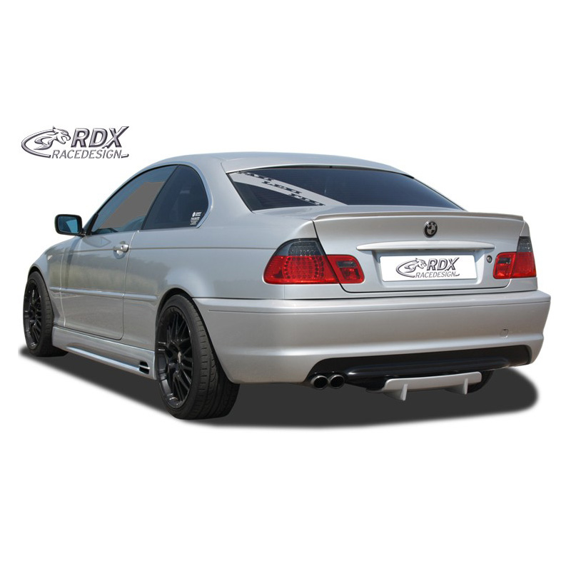 Achterskirt 'Diffuser U-Diff'  BMW 3-Serie E46 1999-2007 (PU)