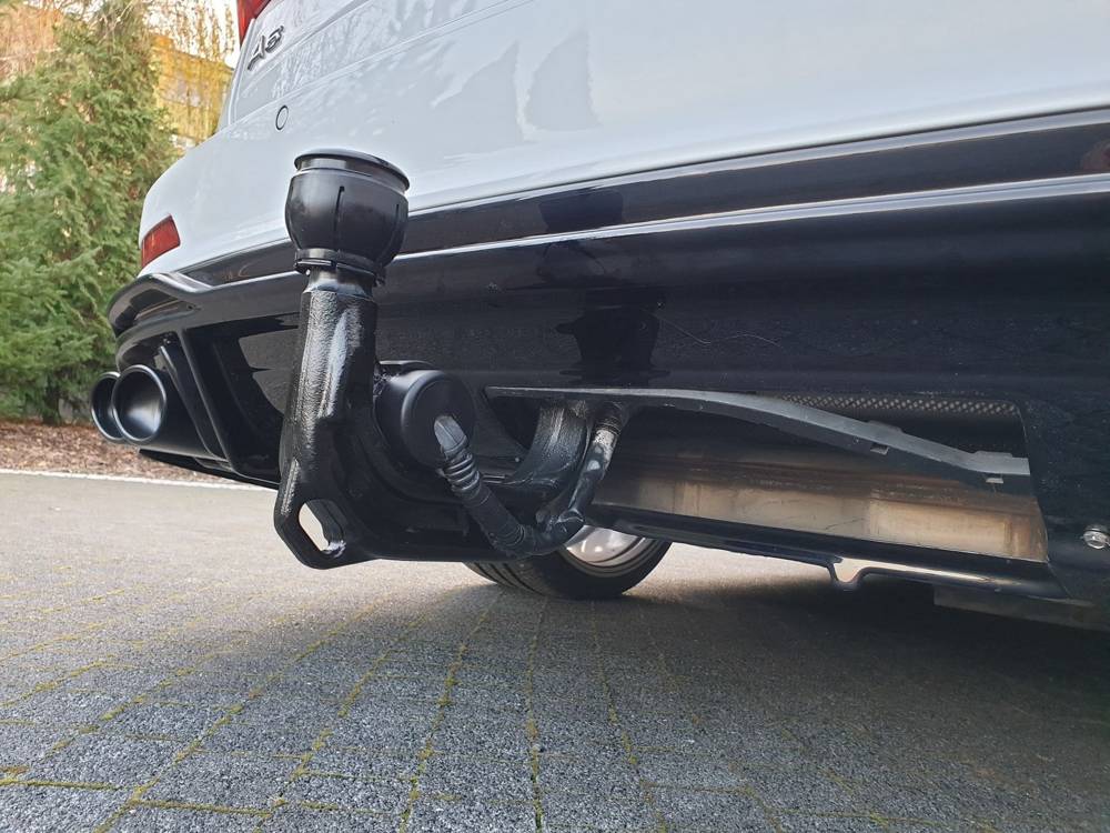 Diffuser Audi A6 C8 S-Line Maxton Glans Zwart Zwarte Sierstukken