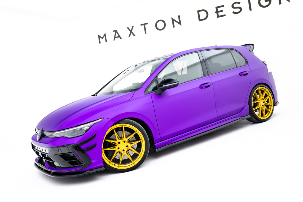 Zijskirts V.5 Volkswagen Golf R Mk8/ Mk8 Facelift Maxton