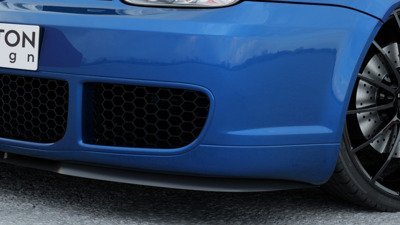 Voorbumperlip VW Golf 4 R32 Cupra-look Glans Zwart