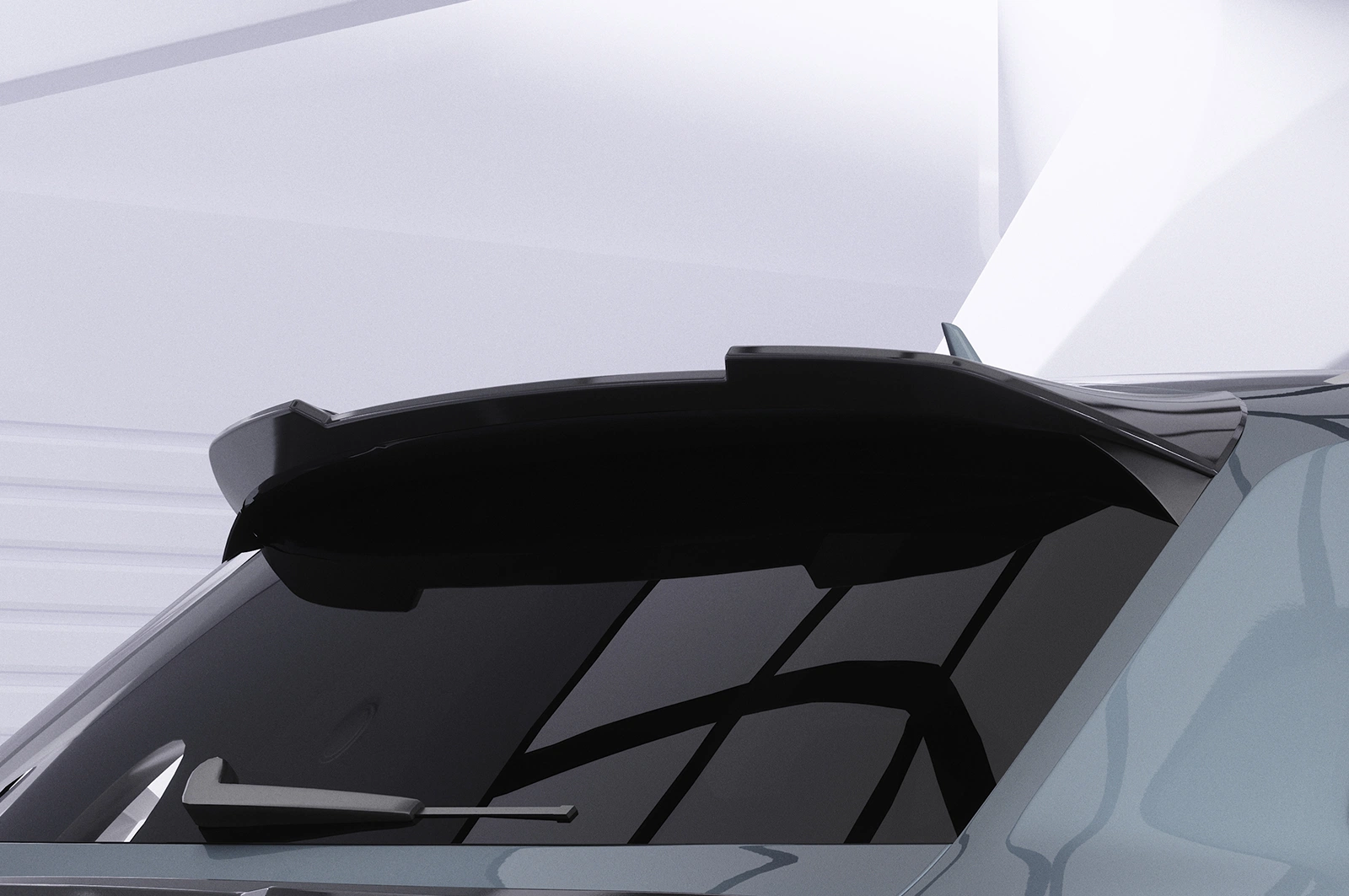 Dakspoiler Audi A3 8V CSR glans zwart
