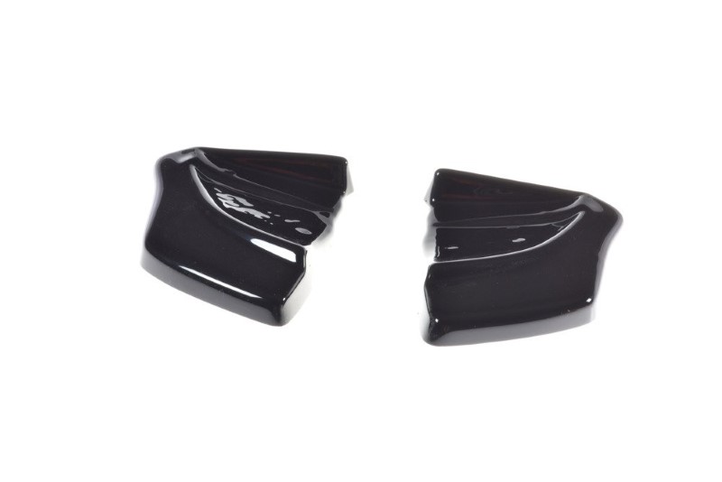 Achterzij Spoilers Fiat 500 Abarth MK1 Glanzend Zwart