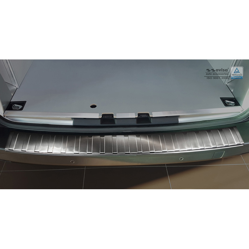 RVS Achterbumperprotector Citroën Jumpy 2016- 'Ribs'