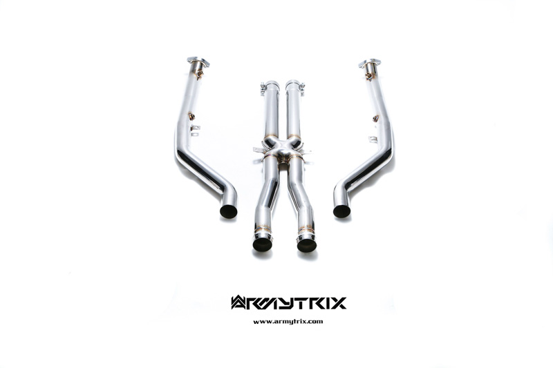 Armytrix BMW E90/E92/E93 M3 (S65) (2007-2013) Front pipe with 20