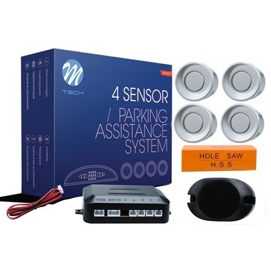 Parkeer Sensoren Buzzer CP7 zilver M-Tech