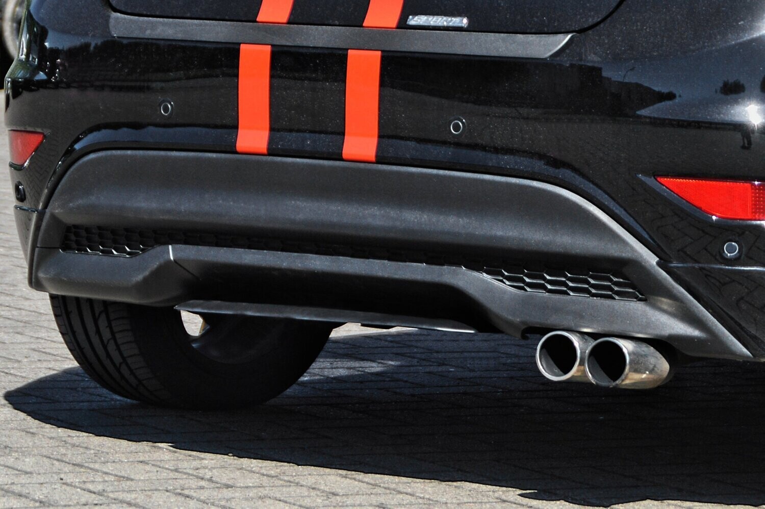 Achterskirt Ford Fiesta Sport JA8 MK7 FL 2012-