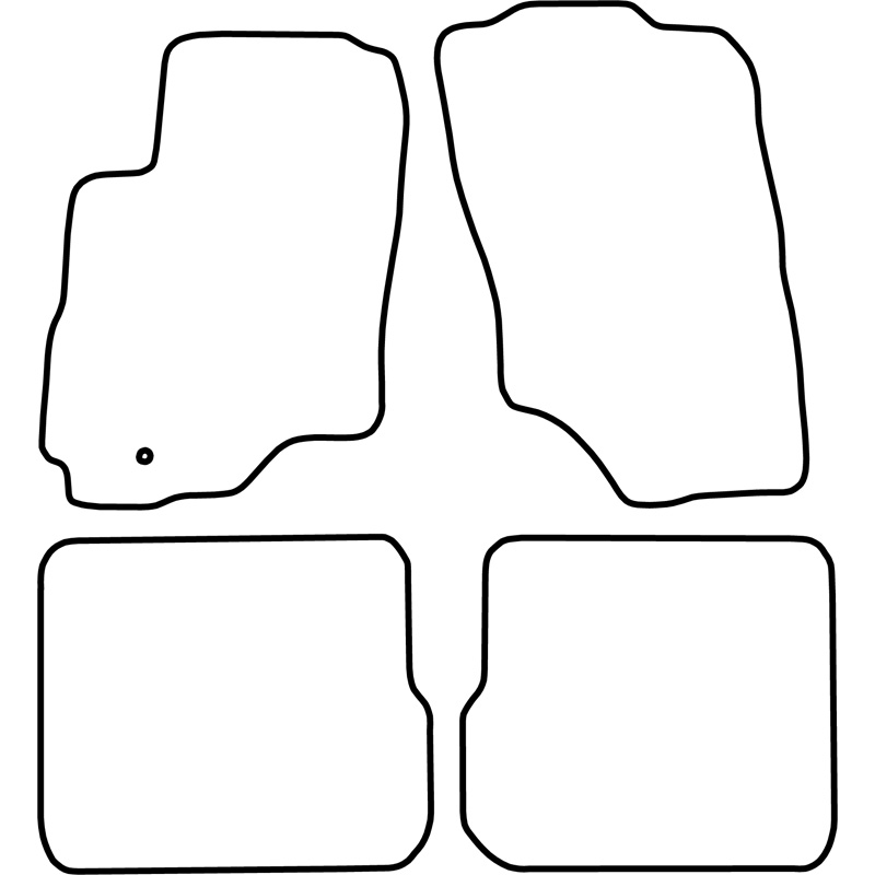 Automatten Mitsubishi Outlander 03-