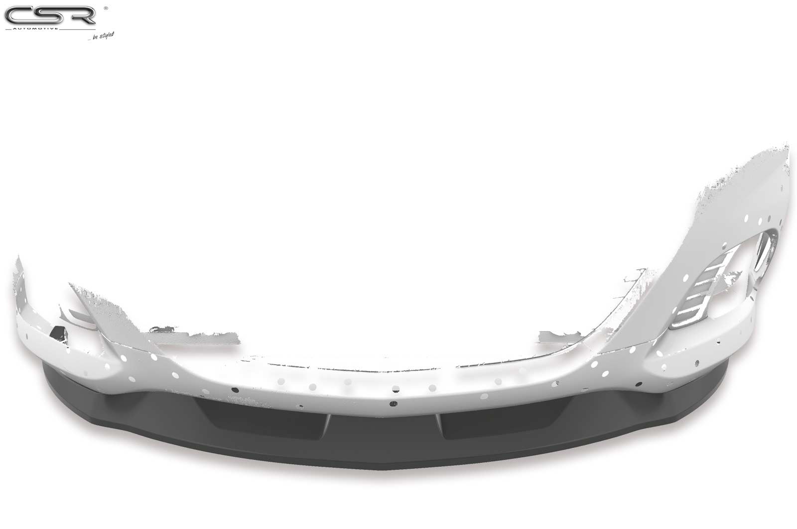 Voorspoiler Opel Corsa D OPC glans zwart 03/2007–10/2014