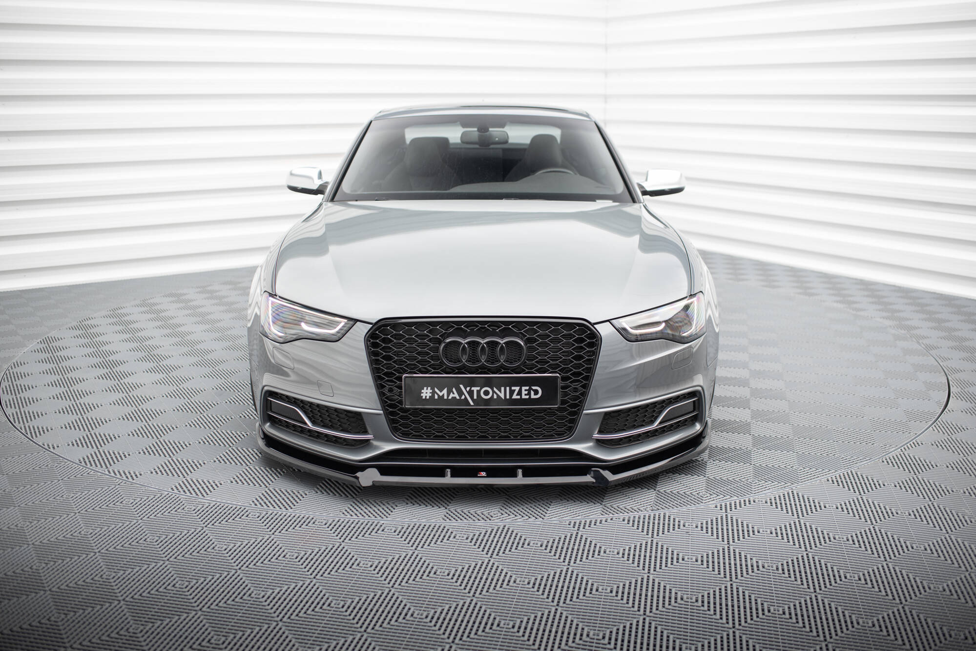 Bodykit Audi S5 Coupe 8T Facelift Maxton Glanzend zwart