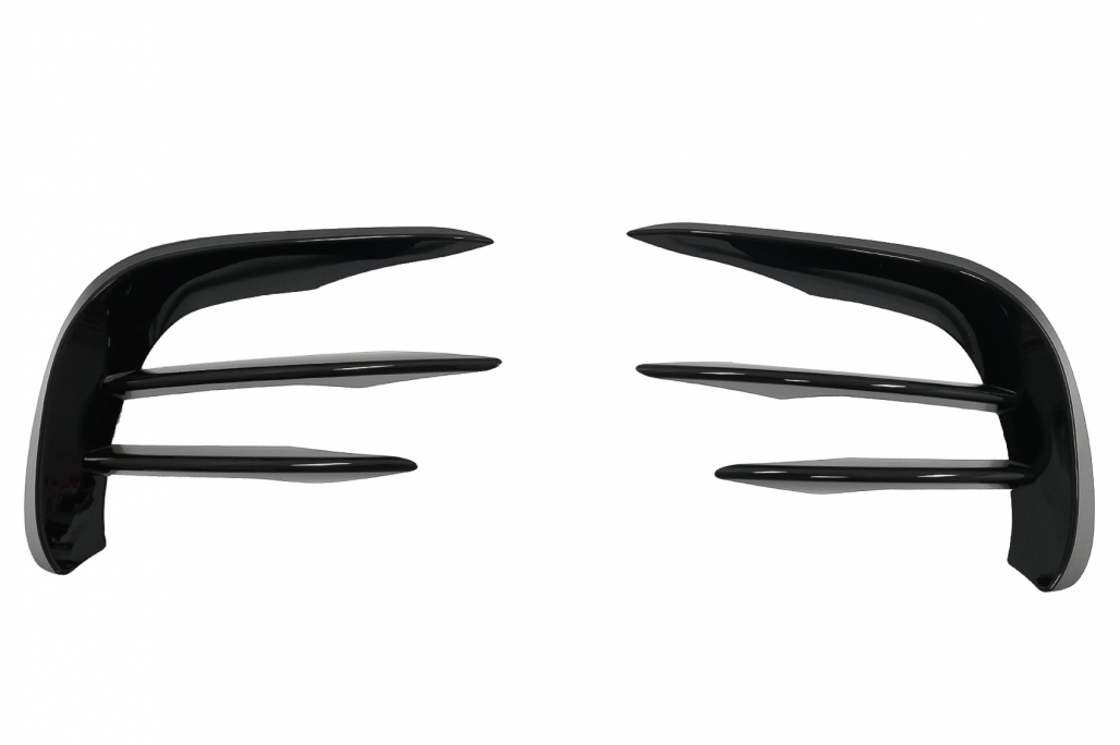 Canards Mercedes E-Klasse W213 FL 2020- Glans Zwart